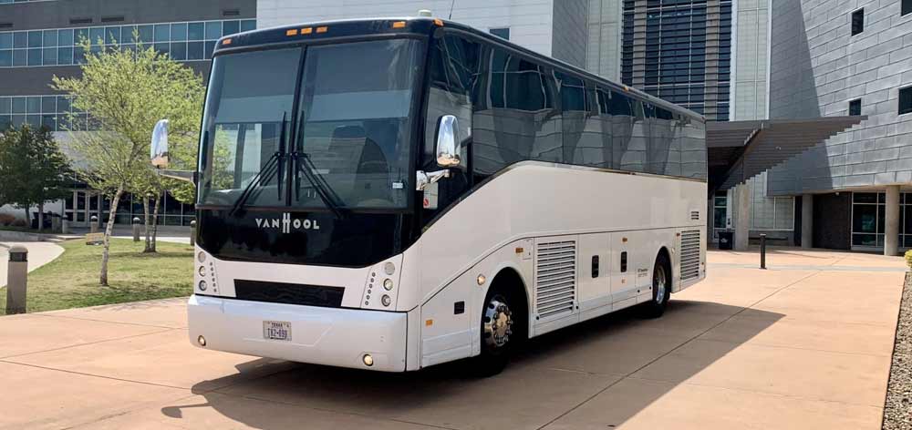 Charter Bus Dallas - VanHool Charter Bus Dallas - VanHool